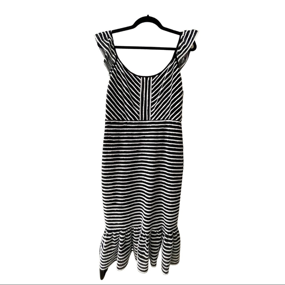 Black and White BCBG Dress